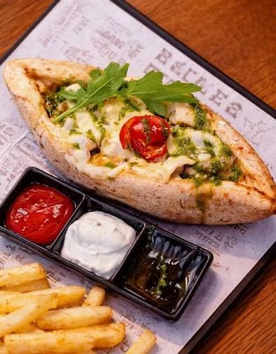 Scallop Grillé au Pesto