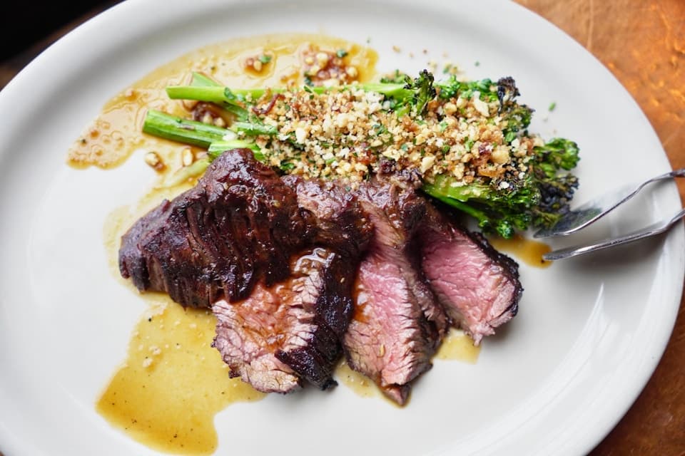 Steak + légumes + sauce au choix
